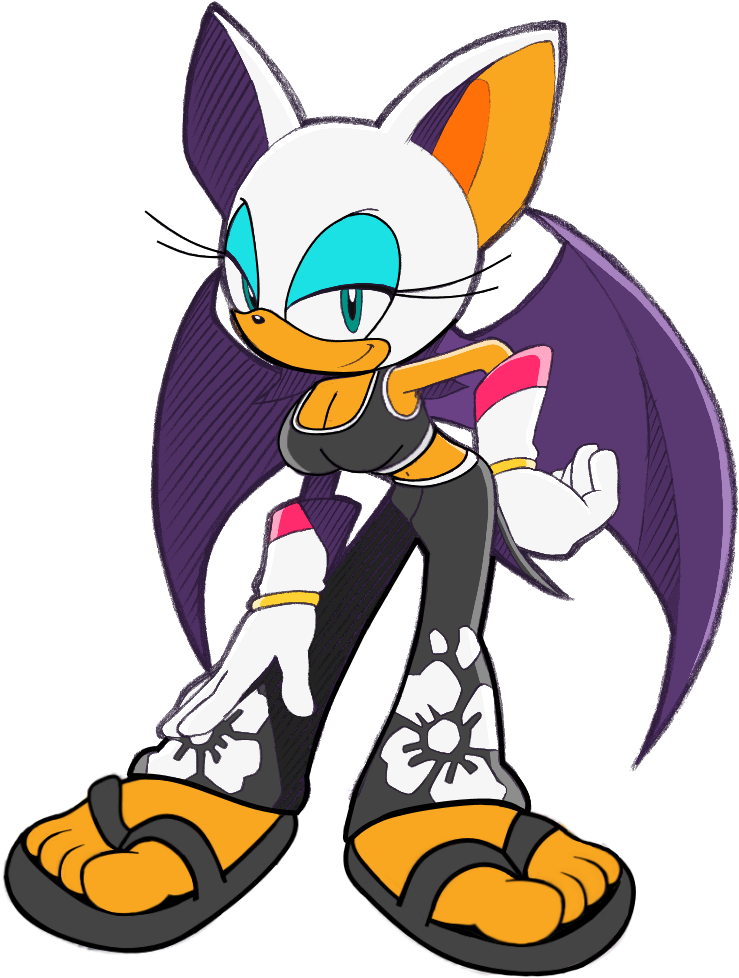 Sonic Free Riders Rouge The Bat (855x1064)