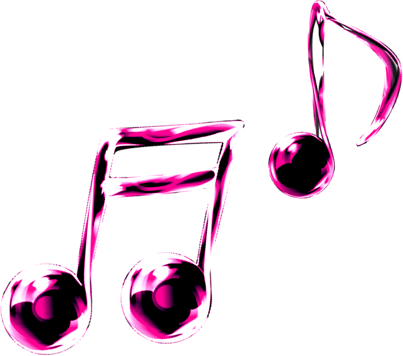 Pin Music Notes Clipart - Colourful Single Music Notes (800x706)