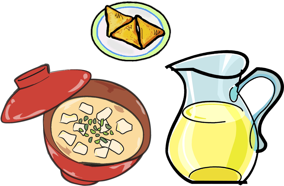 Miso Soup Japanese Cuisine Sushi Clip Art - Clip Art (1044x786)