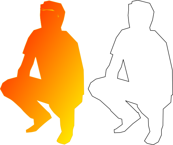 Draw A Guy Squatting (600x504)