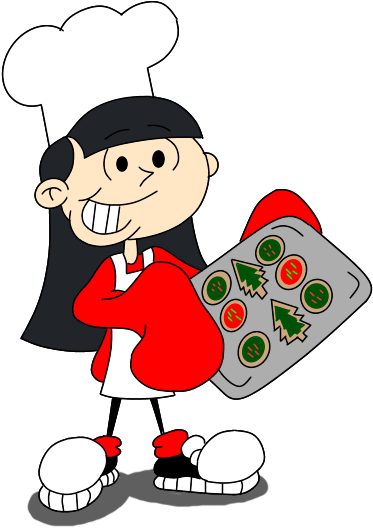 Kuki Made Christmas Cookies By Farinaartist - Christmas Day (405x546)
