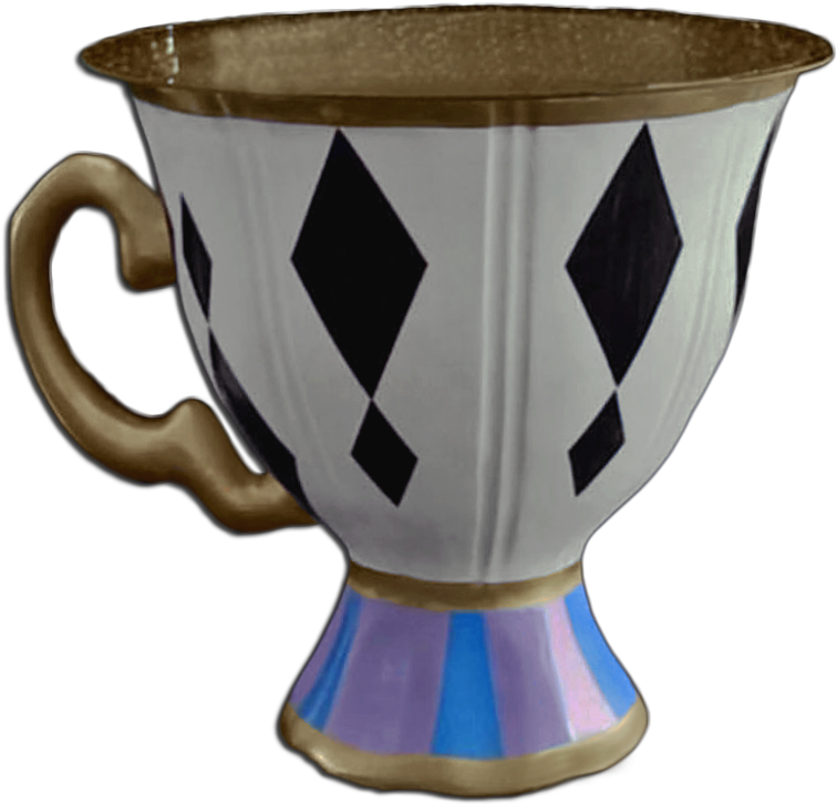 Diamond Tea Cup - Alice In Wonderland Teacup Png (1241x1241)