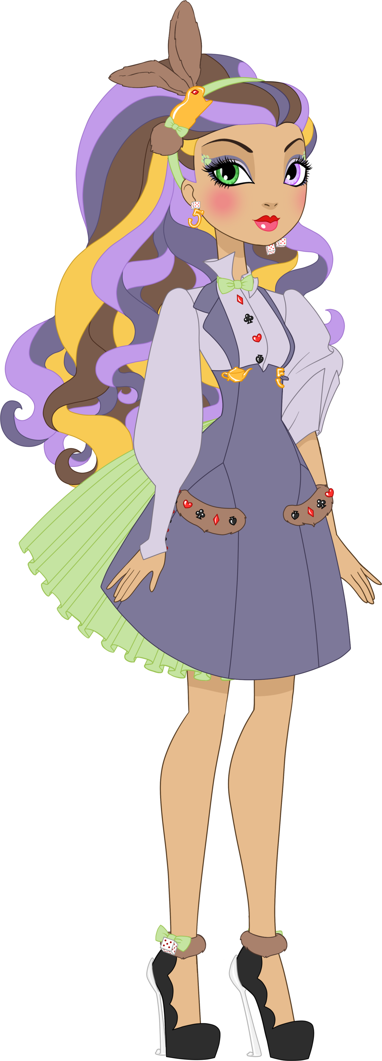 Daughter Of The March Hare This Belongs To Vinn-tage - Krystal Glassmountain (1280x3553)