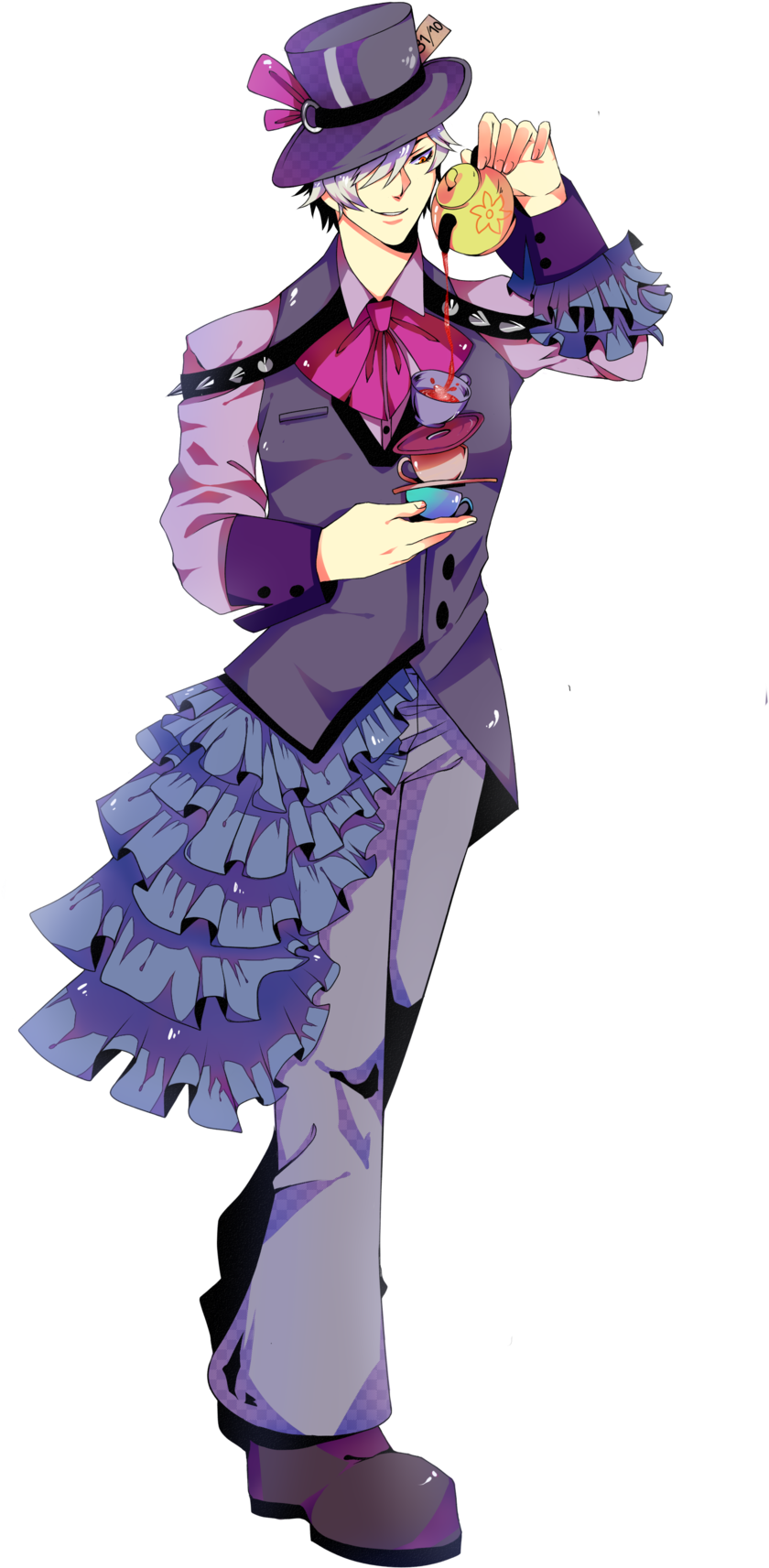 The Mad Hatter Art Character Alice In Wonderland - The Mad Hatter Art Character Alice In Wonderland (1024x1792)