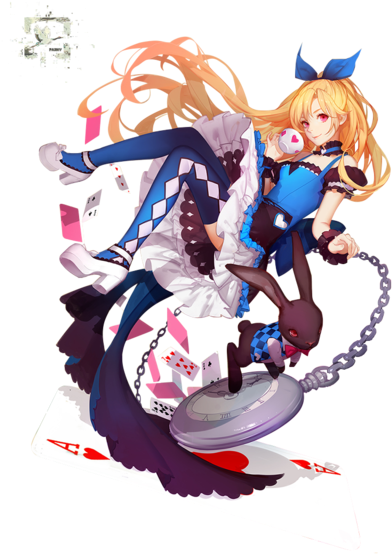 Alice In Wonderland [render] By Xifarky - Cartoon (1024x640)