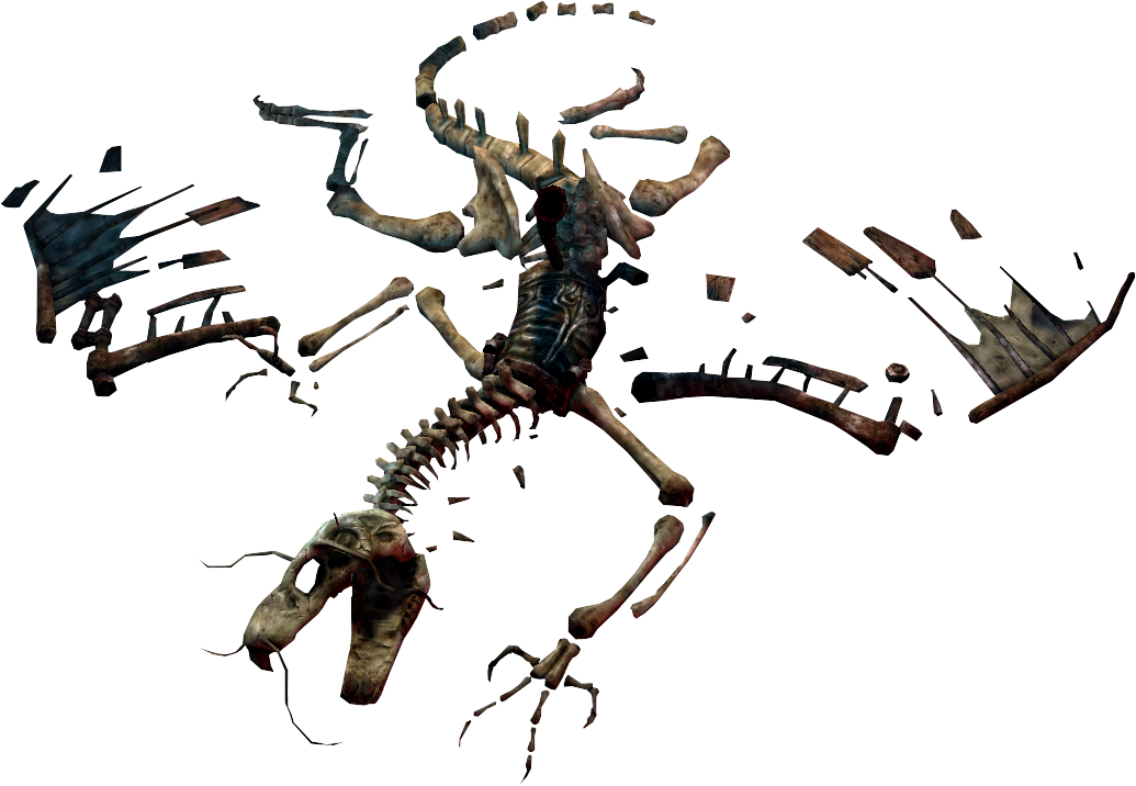 Jabberwock Skeleton - Alice Madness Returns Jabberwock (1035x716)