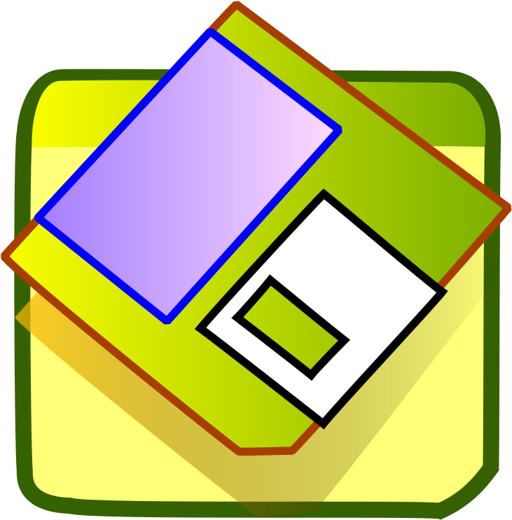 Get Notified Of Exclusive Freebies - Cartoon Magnetic Storage Devices (800x800)