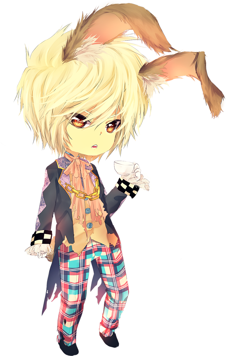 March Hare Rouge By Temiji On Deviantart - March Hare Chibi (939x1280)
