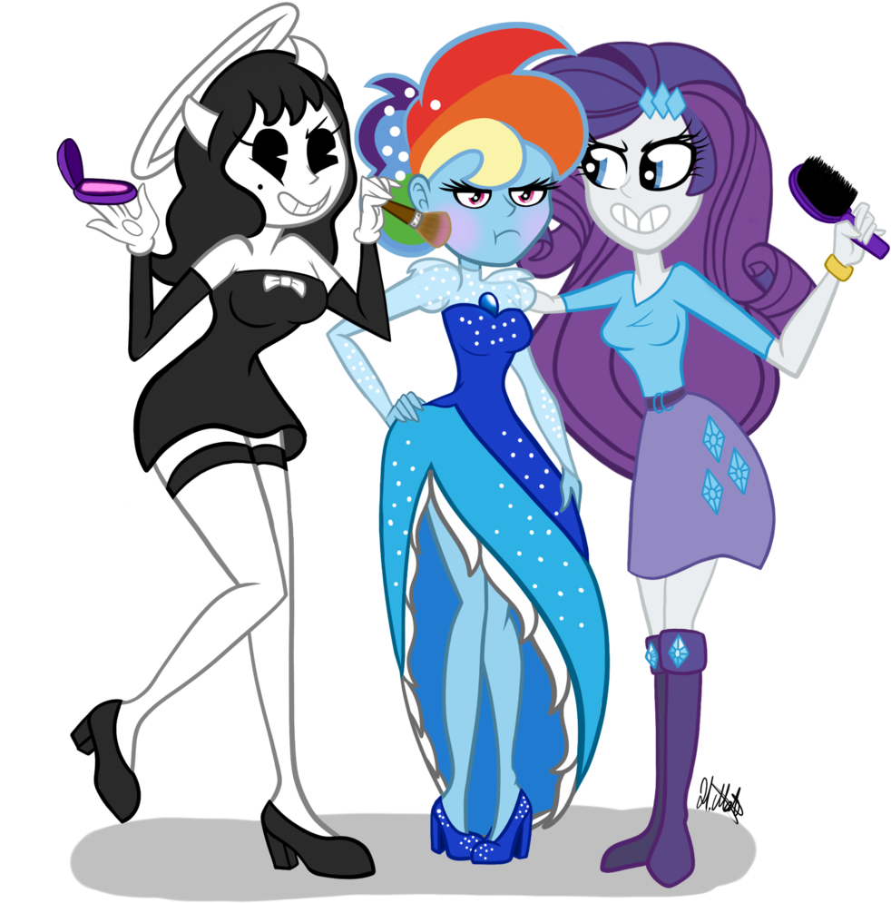 Alice Angel, Artist - Bendy And The Ink Machine Alice Angel (1024x1024)