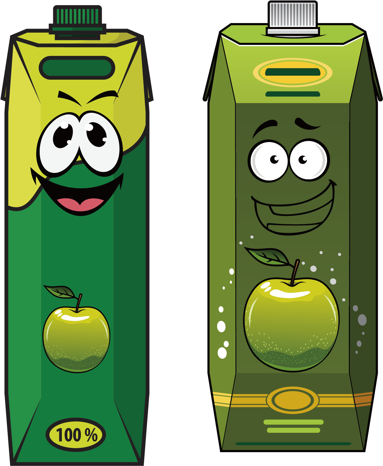 Juice Cartoon Packaging And Labeling Carton - Juice Cartoon Packaging And Labeling Carton (1772x1772)
