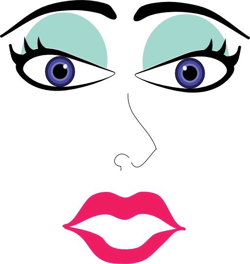 Woman With Makeup Clipart - Surgery (512x542)