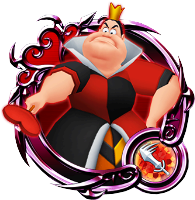Queen Of Hearts - Cartoon (416x449)