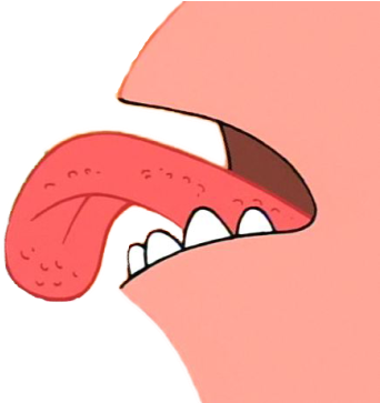 Cartoon Spongebob Spongebob Squarepants Patrick Nickelodeon - Spongebob Licking Gif Transparent (500x362)