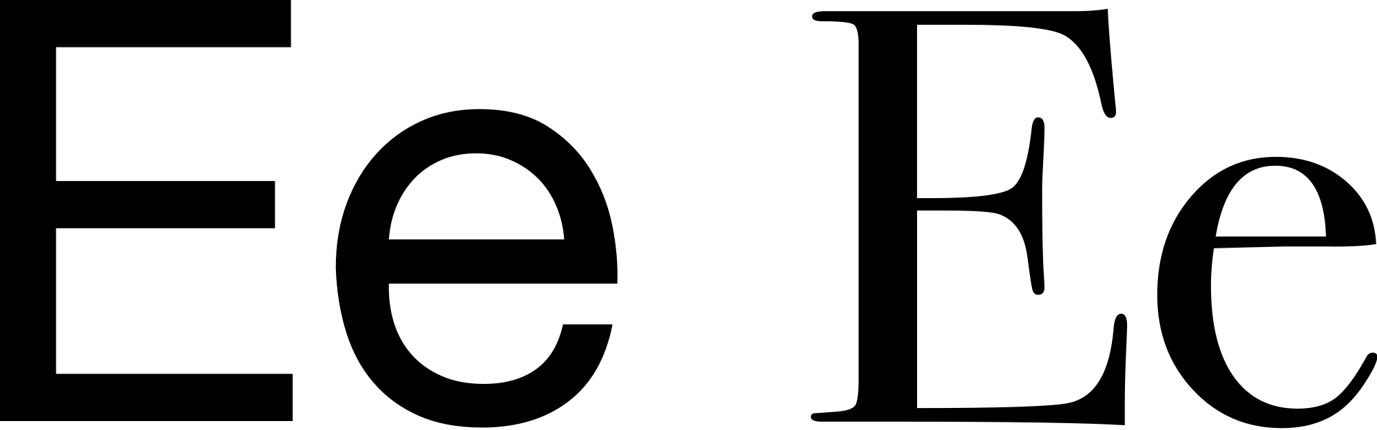 Open - Letter Ee Clipart Black And White (2000x625)