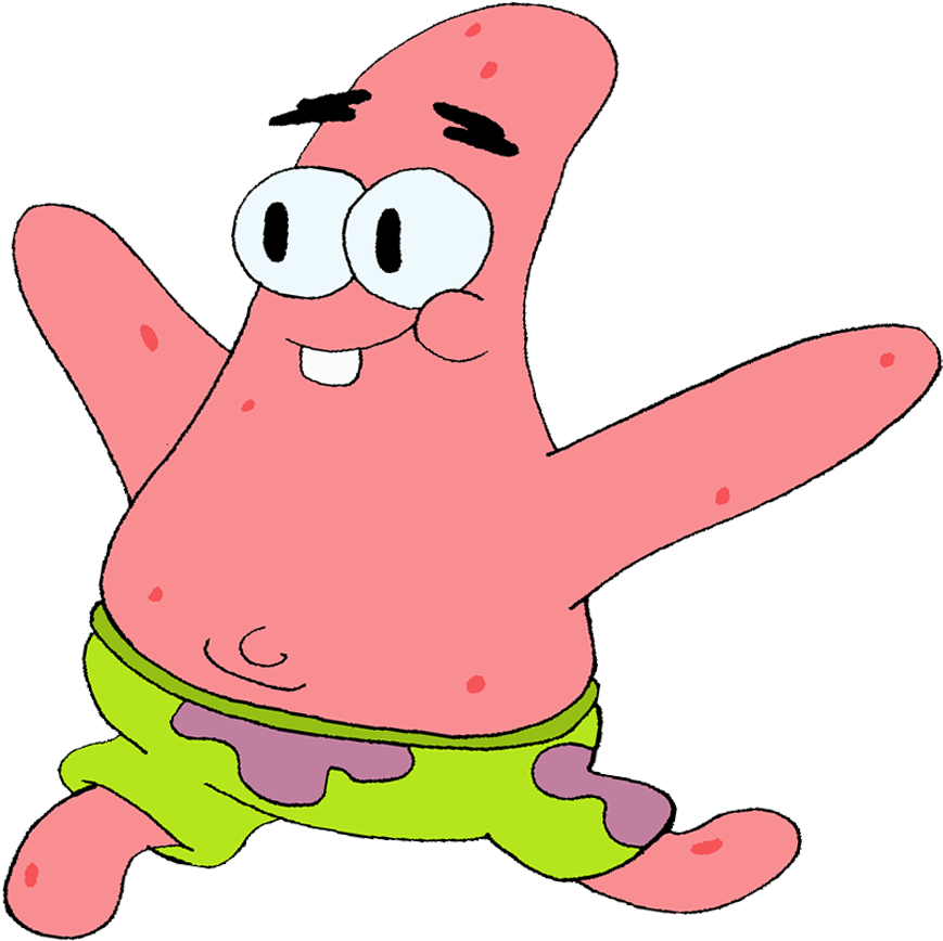 Patrick Star By The Man Of Tomorrow - Comics (900x900)