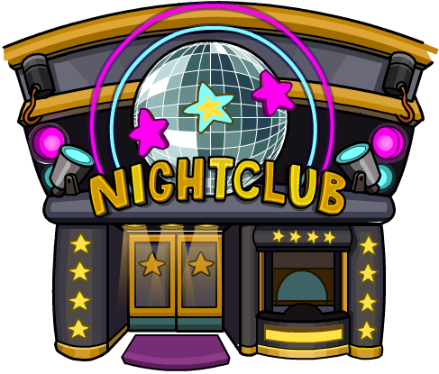 Building Clipart Nightclub - August 22 (487x415)