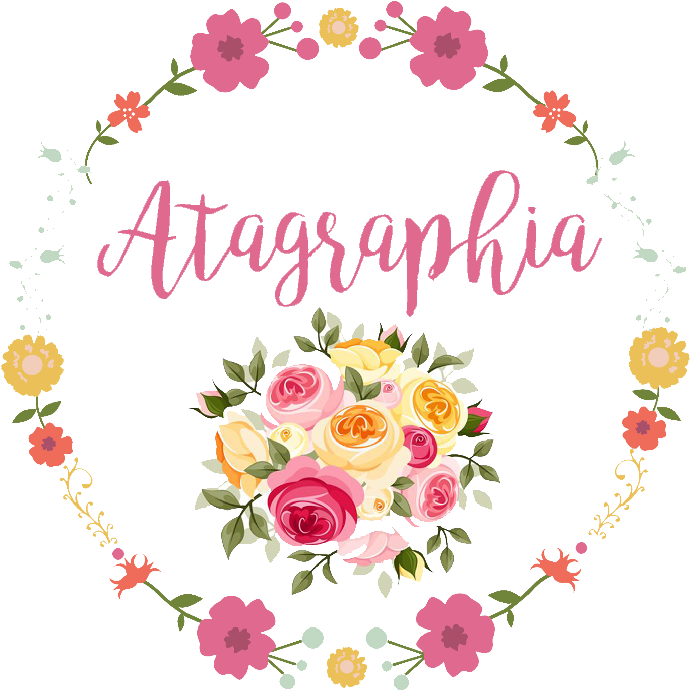 Atagraphia - Free Printable Table Number (1600x1600)