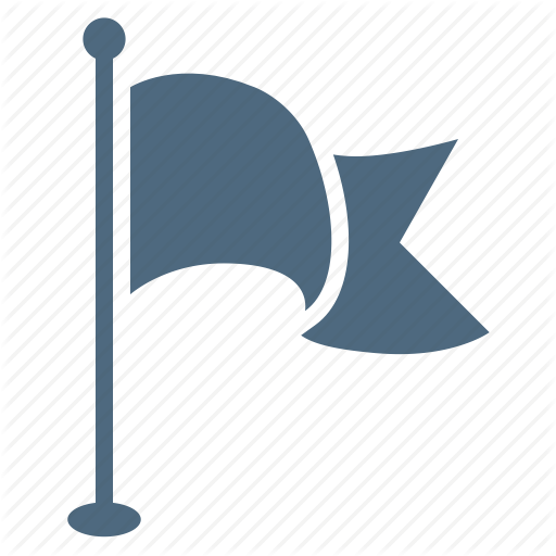 Flag Clipart Destination - Finish Green Flag Png (512x512)