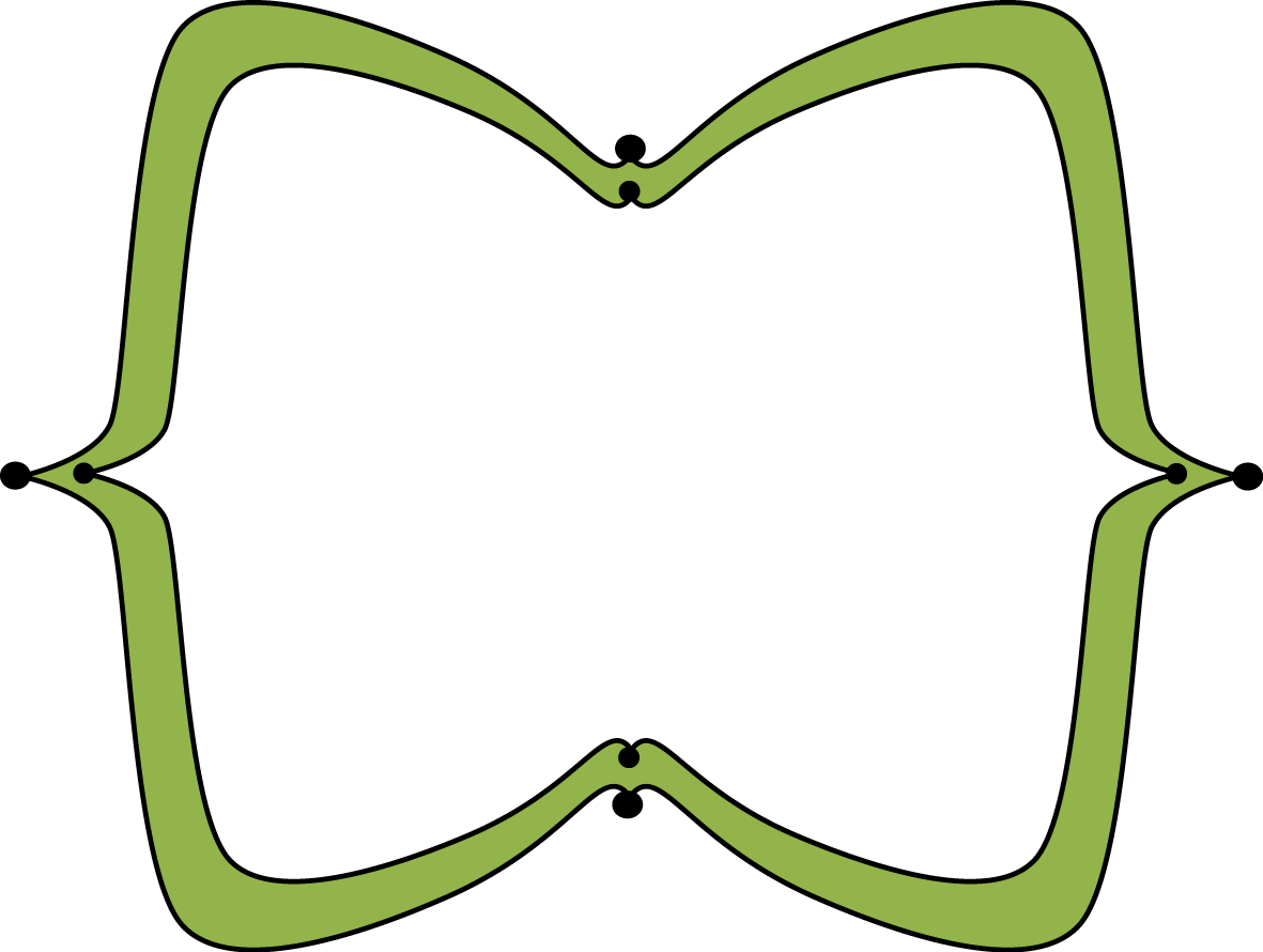 Green Wide Pointy Frame - Frame Engraçados Png (1181x890)