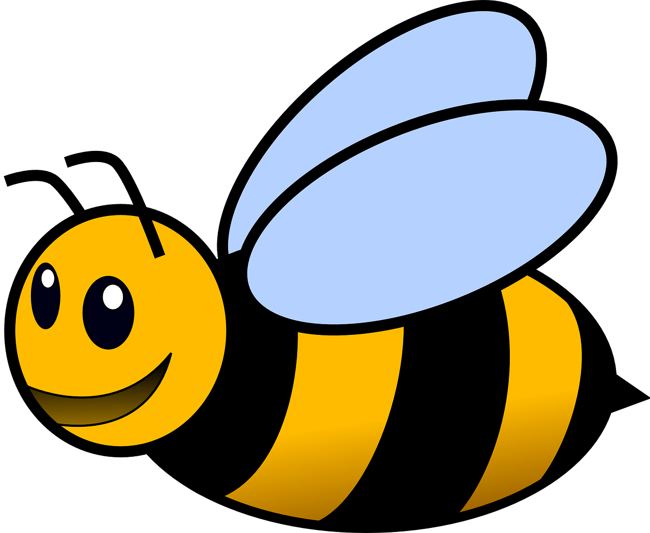 Cartoon Bee Hive 2, Buy Clip Art - Bee Clipart (1280x1049)