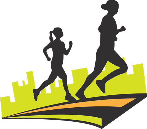 Hf4mw Walk A Thon Is A Annual Event Given As A Fundraiser - Health Walk Sillouette Png (502x441)