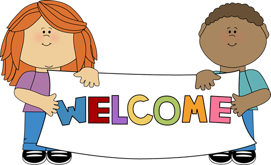 New Hackensack Nursery School - Clip Art Of Welcome Signs (850x518)