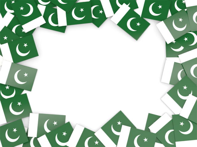 Pakistan Flag Photo Frames (640x480)