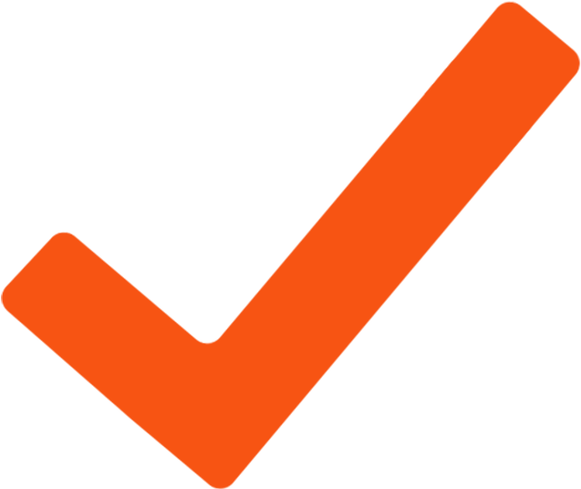 Follow Up Post-event - Check Mark For Powerpoint Orange (656x656)