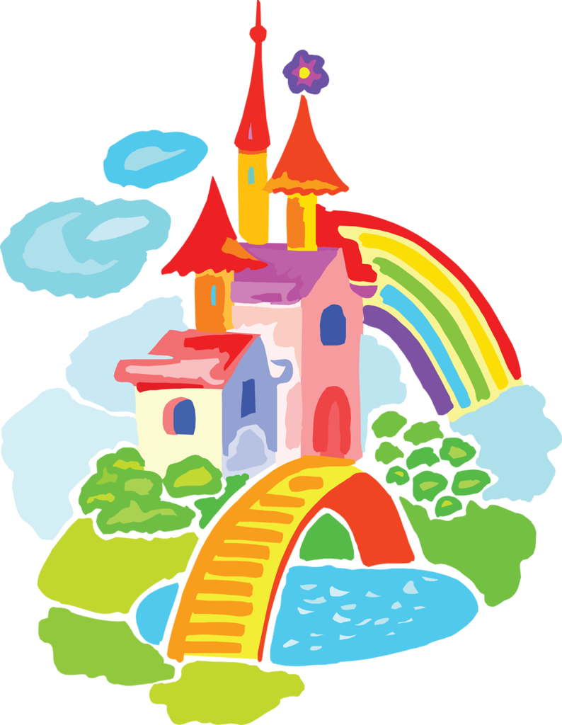 Desenhos - Замок Картинка Пнг (794x1024)