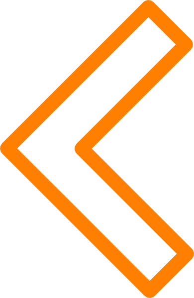 Left Arrow Orange Png (390x599)