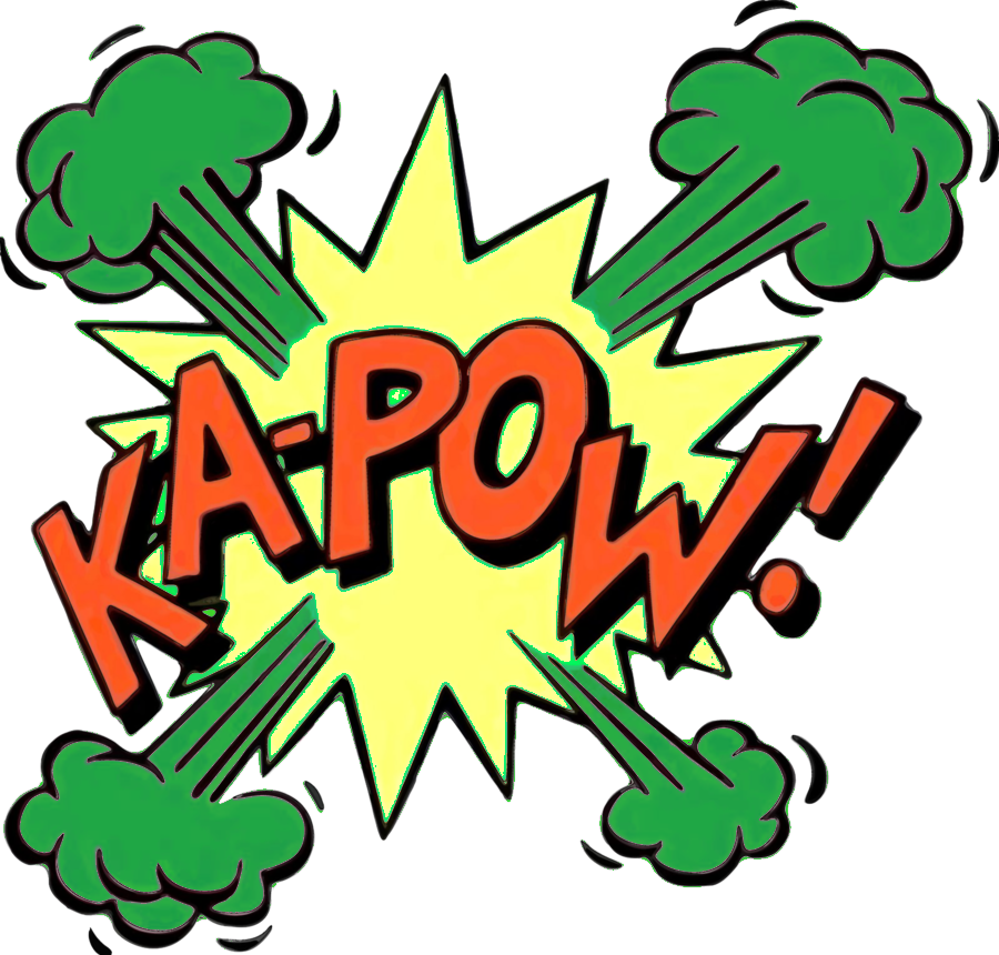 Kapow - Pop Art Kapow (900x860)