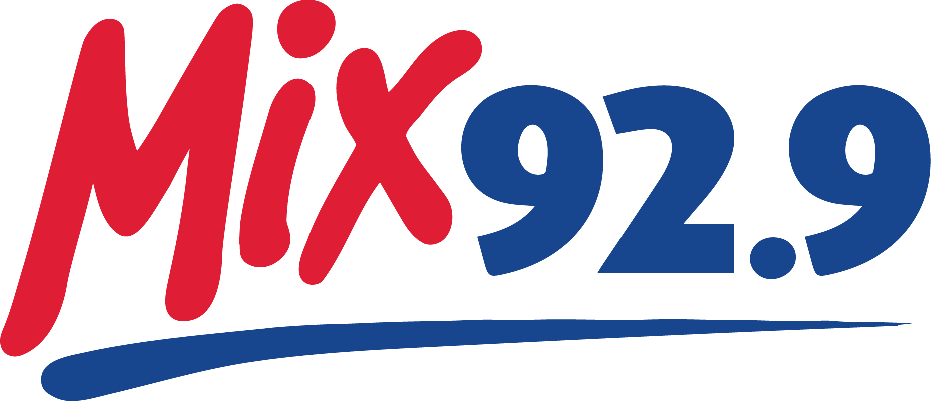 Mix 92.9 Logo (1859x802)