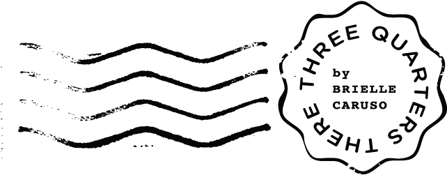 1 Three Quarters There Logo - Thank You For The Lunch (700x278)