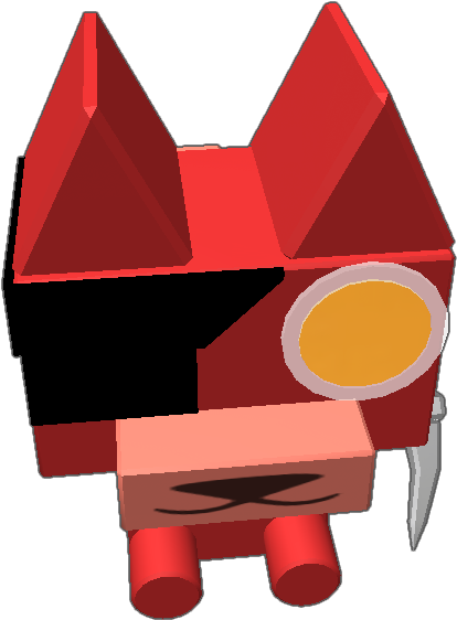 3 Comes With Hook And Eyepatch - Illustration (768x768)