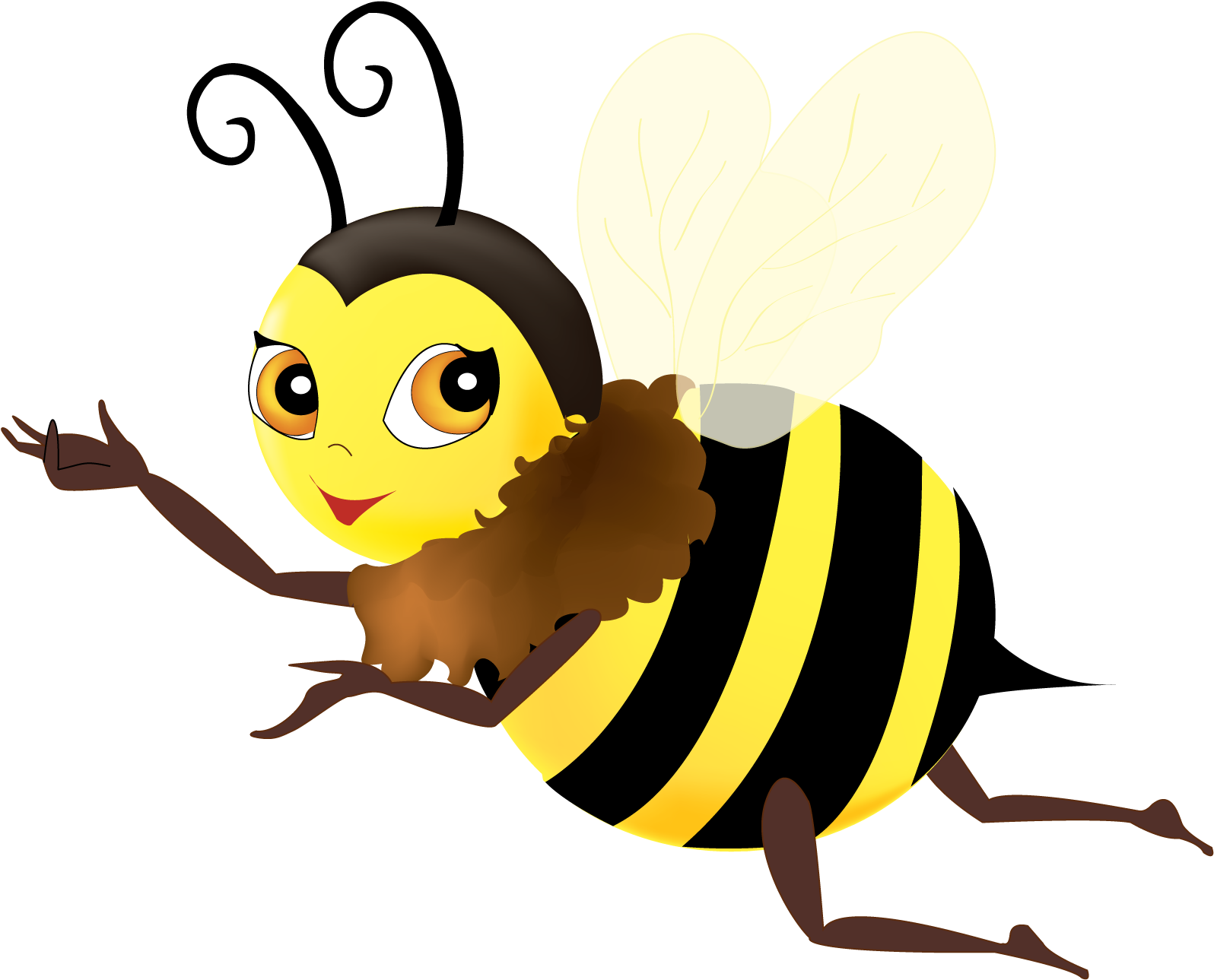 Abelhinha Grt - Abelha Infantil (1738x1483)