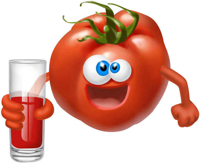 Album - Funny Tomattes Png (670x554)