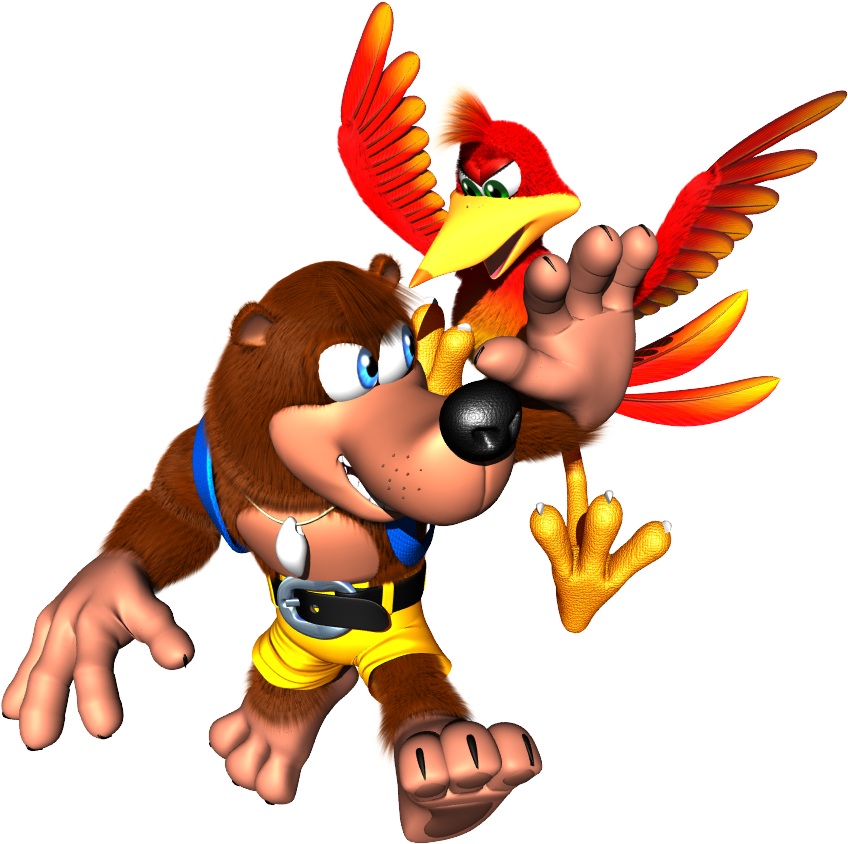 First 4 Figures Are Making Banjo-kazooie And Conker - Banjo And Kazooie (931x876)