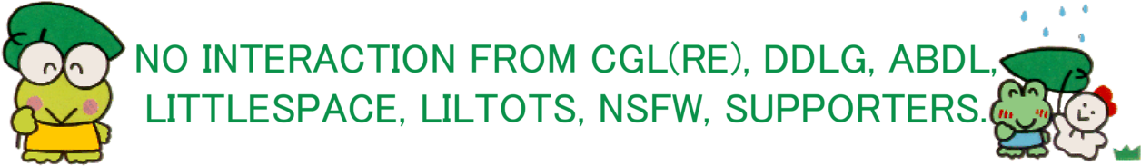 Friendly Reminder Please Dont Interact W This Blog - Circle (1280x199)