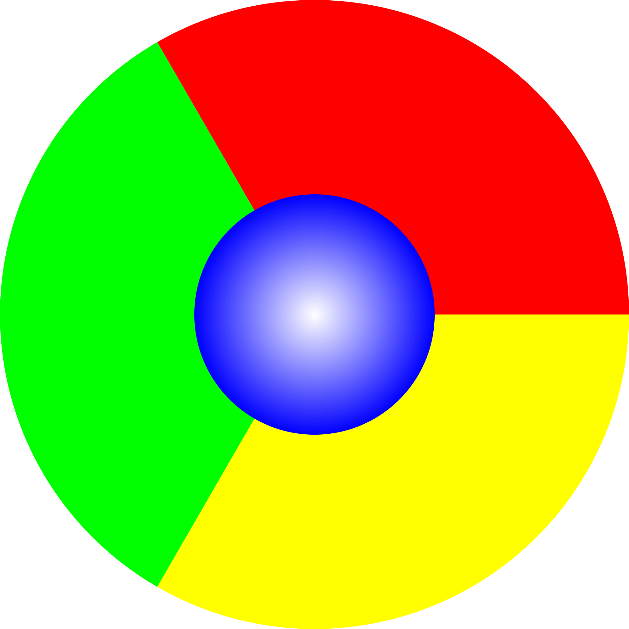 Original Google Chrome Logo (2000x2000)