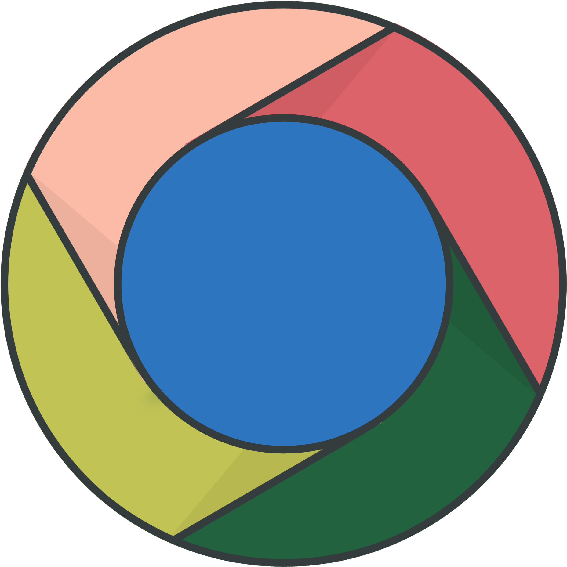 New Chrome Logo Announced - Google Chrome Transparent Logo (2022x2022)