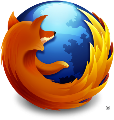 Webkit-based Browsers Have Nearly Surpassed Firefox, - World With Fire Logo (500x500)