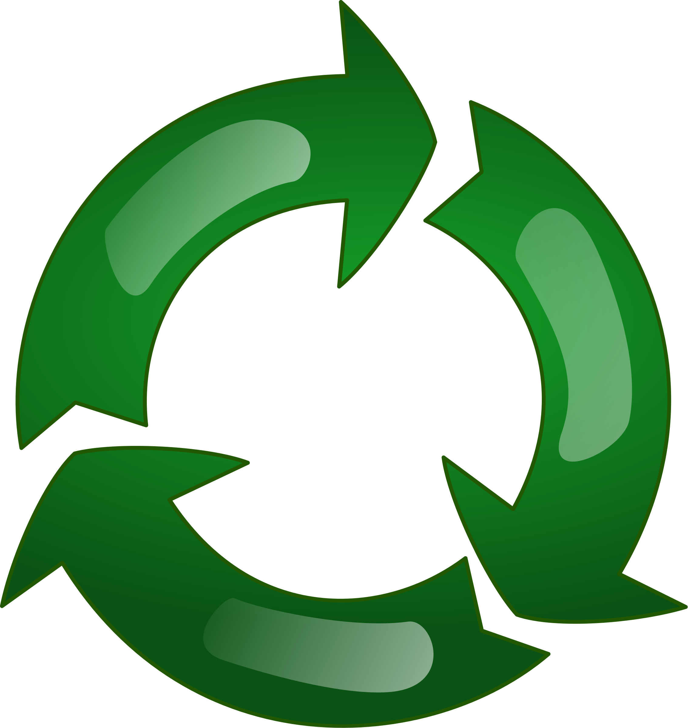 Clipart - Recycling - Animated Recycling (2268x2400)