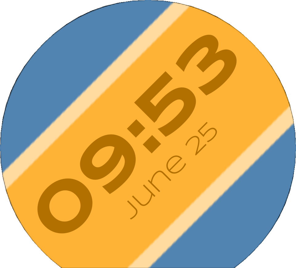 Watch Clipart Glance - Circle (960x870)