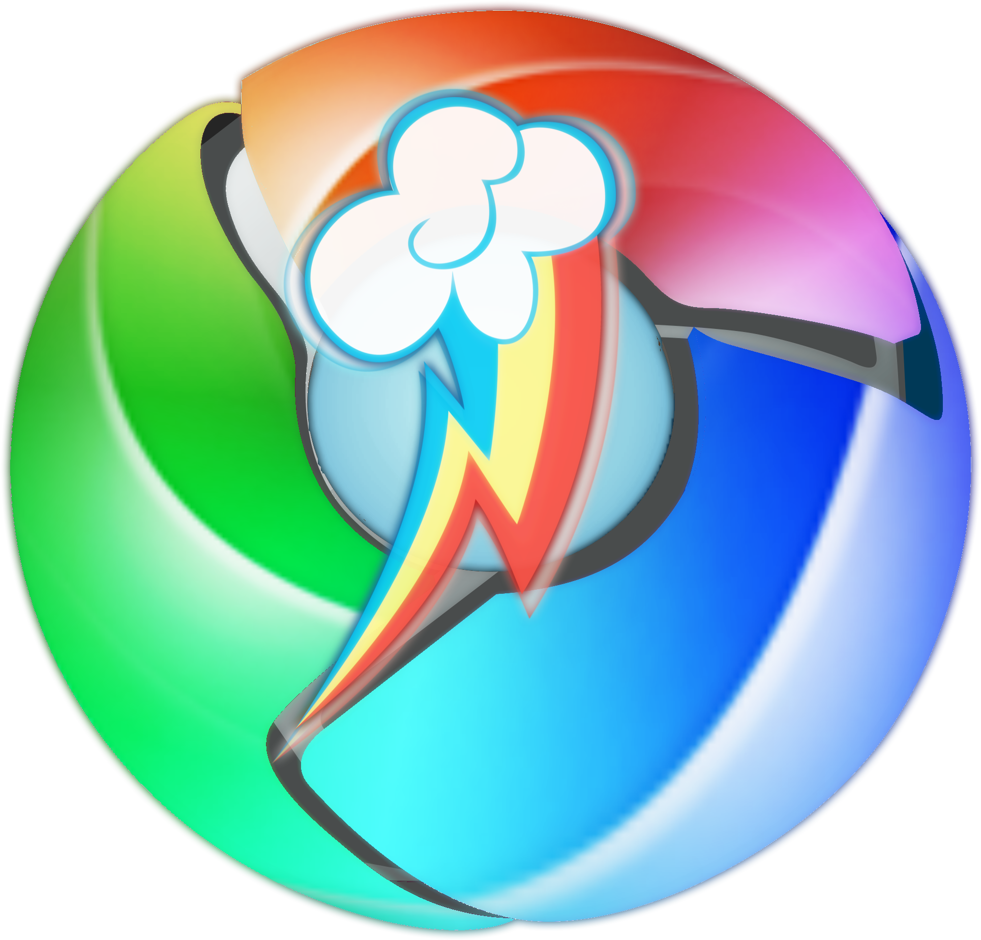 Google Chrome Icon - Mlp Google Chrome Icon (2000x2000)