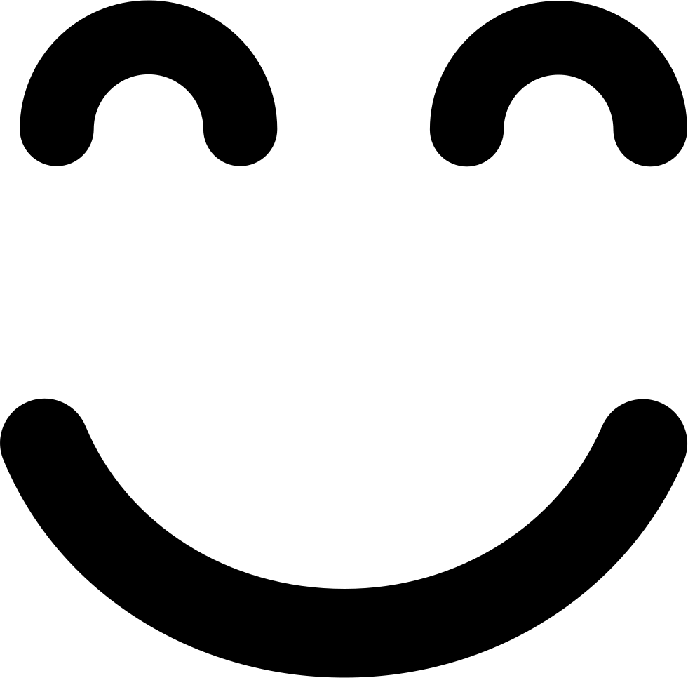 Emoticon Square Smiling Face With Closed Eyes Comments - Sourire Symbole (981x966)