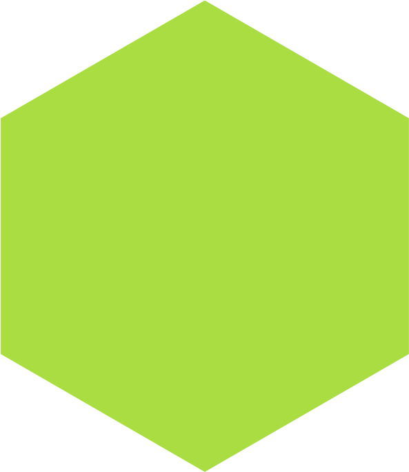 Light Green Hexagon Png (688x688)