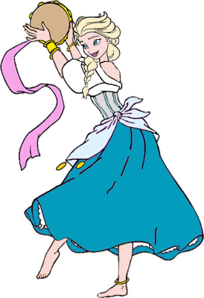 Elsa As A Gypsy Girl By Darthranner83 - Gypsy Elsa (782x990)
