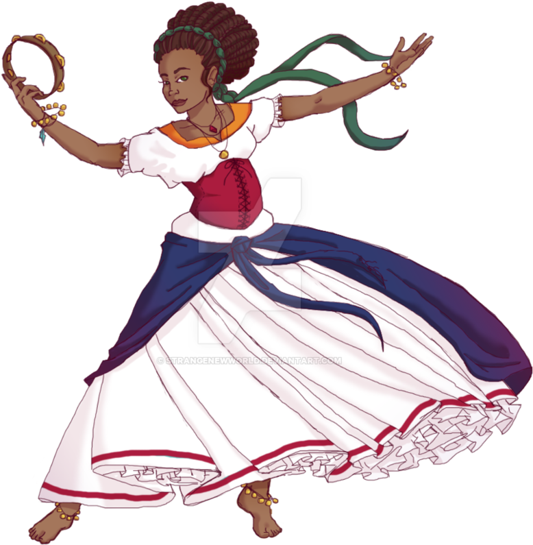 Gypsy By Strangenewworld - Gypsy Clipart Transparent (871x918)