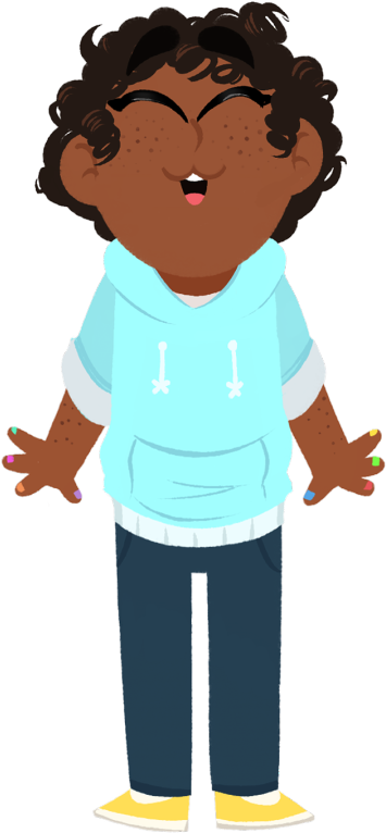 Her Dog's Name Is Noodle - Illustration (401x810)