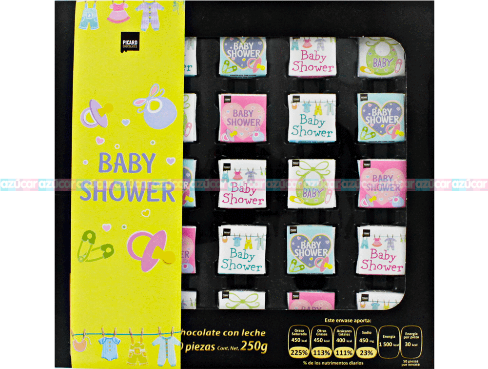 Picard Chocolate Baby Shower 12/50 - Picard Surgelés (1000x1000)